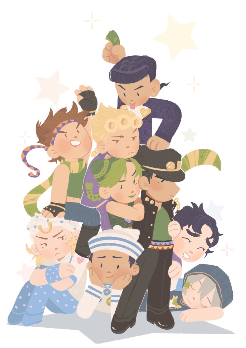 clionadraws's tweet photo. I love that im gonna be keeping my a4 prints cohesive from now !!! These are all from this year !!! :] im hoping to get another one done by the end of the December ✨️ lineless is very fun for me https://t.co/5y45vKKfGJ