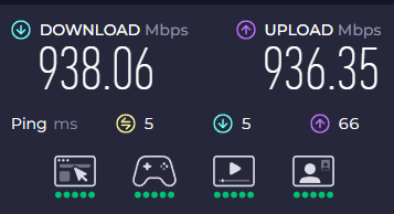 After having to using starlink🤮for the first two months at my new place since it was the only option, I finally have good internet again😮
