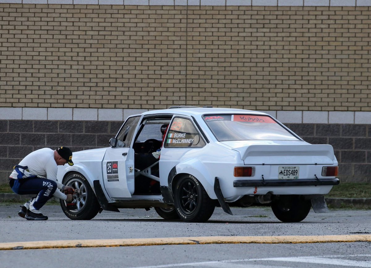 A good trip to 🇺🇸 Kentucky for the Boone Forest rally with Seamus Burke.. 
An enjoyable event in the Den Motorsport built Escort powered by KGP Engineering…