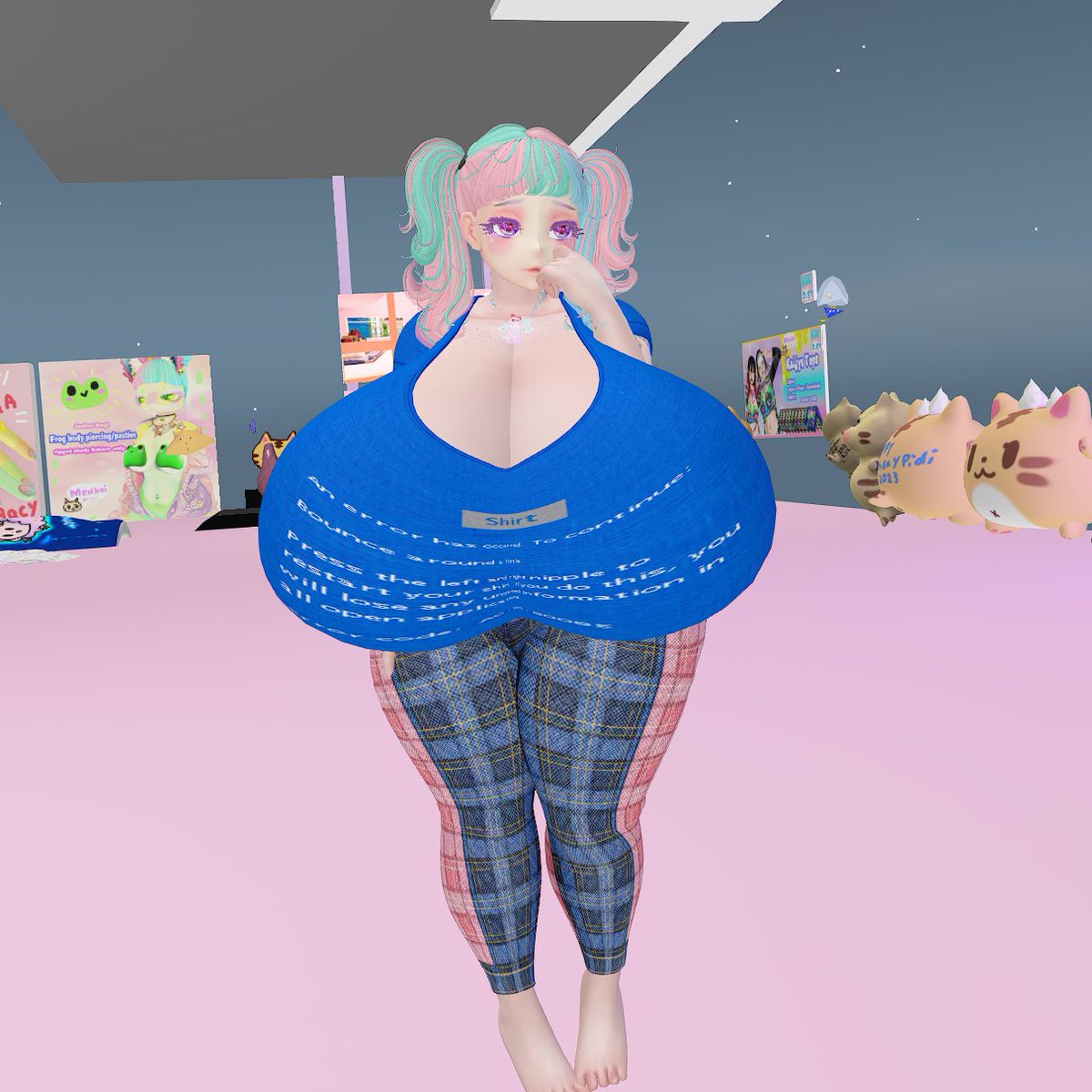 <a href="/yuexp123/">NWNちゃん</a> 胸は別パーツで無料でストアに置かれてるからよく見て頂いてきてね！爆乳できるよ！他ボディのリスペクトアイテムだから無料みたい。ありがたや〜！