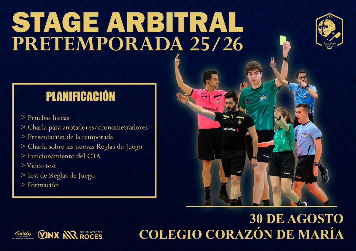 ⚠️ 𝐒𝐭𝐚𝐠𝐞 𝐃𝐞 𝐏𝐫𝐞𝐭𝐞𝐦𝐩𝐨𝐫𝐚𝐝𝐚

Como cada año, celebramos el Stage de pretemporada, día en el que nos reunimos para preparar lo que será la nueva temporada.

Este año tendrá lugar en las instalaciones del <a href="/codemagijon/">Col.Corazón de María</a> 

⌛️¡Contando las horas para volver a las pistas!