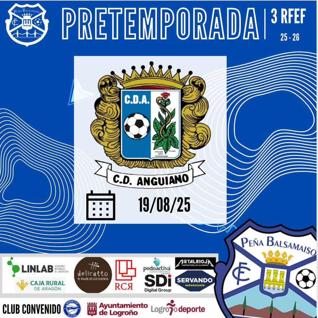 PEÑA BALSAMAISO C.F. (@balsamaiso) on Twitter photo — Pretemporada —
<a href="/CDAnguiano_/">C.D. Anguiano</a> - <a href="/BALSAMAISO/">PEÑA BALSAMAISO C.F.</a> — Pretemporada —
<a href="/CDAnguiano_/">C.D. Anguiano</a> - <a href="/BALSAMAISO/">PEÑA BALSAMAISO C.F.</a>
