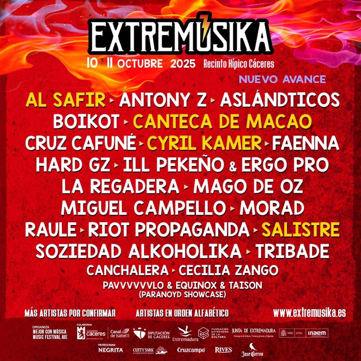 💥¡¡RECTA FINAL!!💥

Últimas fechas de la #Gira10Aniversario con un par de nuevas confirmaciones que nos harán coger el avión de nuevo🛫

Últimas oportunidades de vernos antes de encerrarnos a grabar nuestro próximo disco!!📀

<a href="/CalleUnder/">Calle Underground</a> <a href="/ExtremusikaF/">Extremúsika Festival</a>