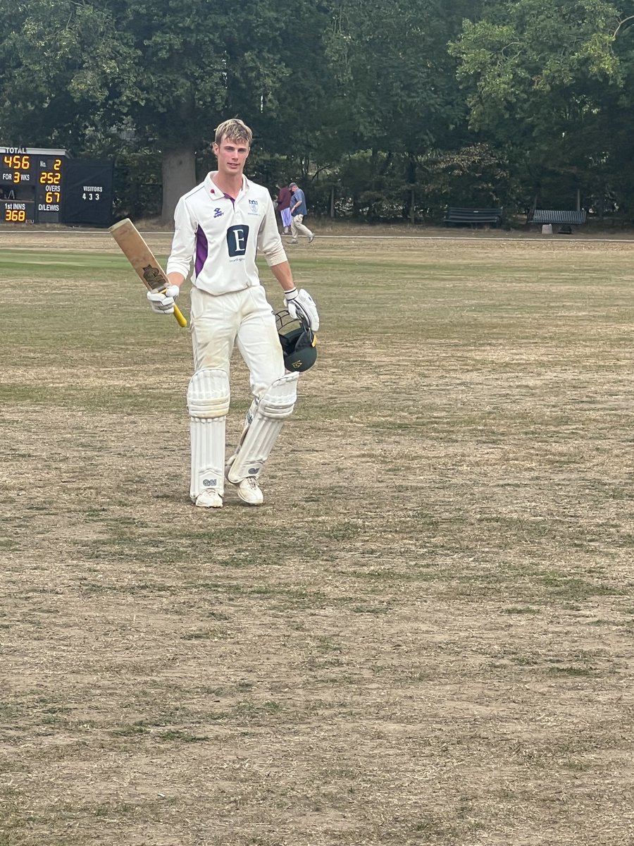 Records fall ⁦<a href="/HertfordCC/">Hertford Cricket Club</a>⁩ with Joe Johnson recording the highest ever score by a ⁦<a href="/BedfordshireCCC/">Bedfordshire CCC</a>⁩ batter.
Also recording the highest match aggregate and the highest ever score in the Eastern Division, beating a record held by ⁦<a href="/ballarde232/">Eddie Ballard</a>⁩