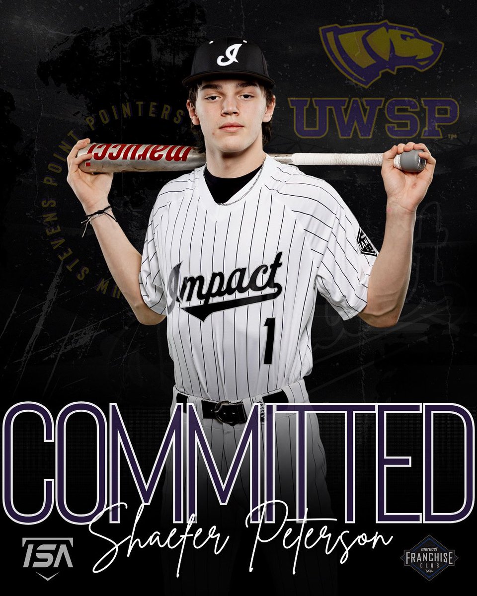 Congratulations to Shaefer Peterson on his commitment to UW Stevens Point! ⚾️🙌🏼

#isaproud #makeanimpact #collegecommitments