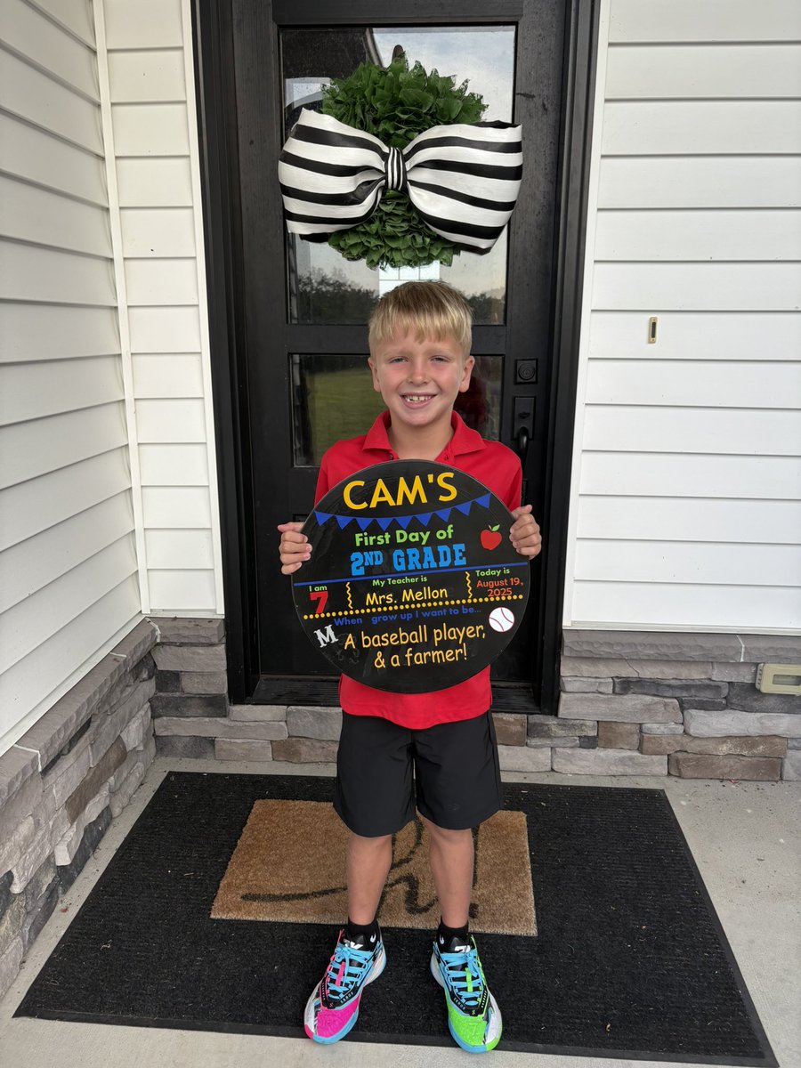 🎒✏️ Ready or not… here they come - 6th, 4th, and 2nd grade! Wishing them the best school year yet! 📚🍎 <a href="/Josh_Rabe_13/">Josh Rabe</a>