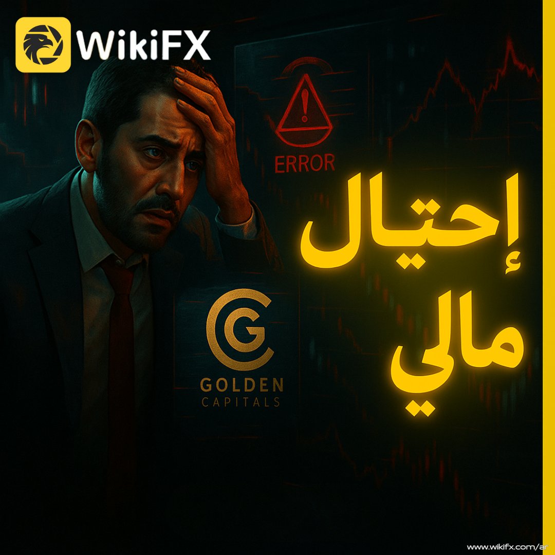 ⚠️ Golden Capital FX غير مرخصة وتقييمها 2.14/10 على WikiFX.  
شكاوى متكررة من تعطيل السحب.  
📌 التفاصيل: wikifx.com/ar/newsdetail/…  

#فوركس #احتيال