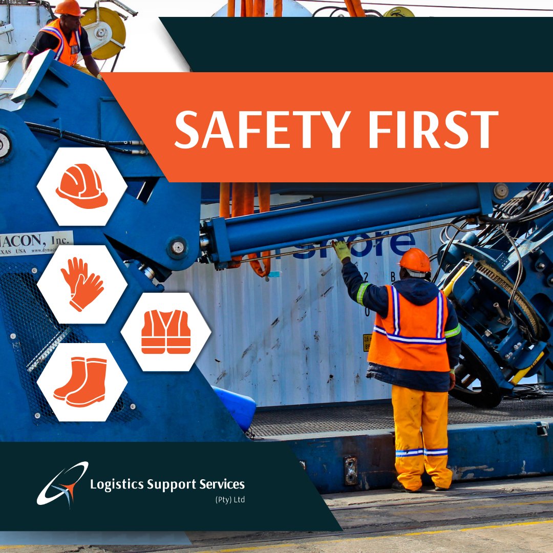 LSS_Namibia's tweet image. Safety isn’t a policy. It’s a practice.
From PPE checks to controlled lifting zones, every move on site reflects our non-negotiables.

This is how we protect our people — and your cargo.

#SafetyFirst #NonNegotiablesInAction #HSEStandards #LogisticsSupport #ZeroCompromise