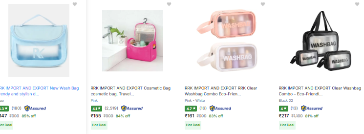 TechyBoostDeals's tweet image. Import And Export Vanity Box @ ₹147

Buy link: fkrt.co/Jg6QLZ

#Flipkart #VanityBox #HomeStorage