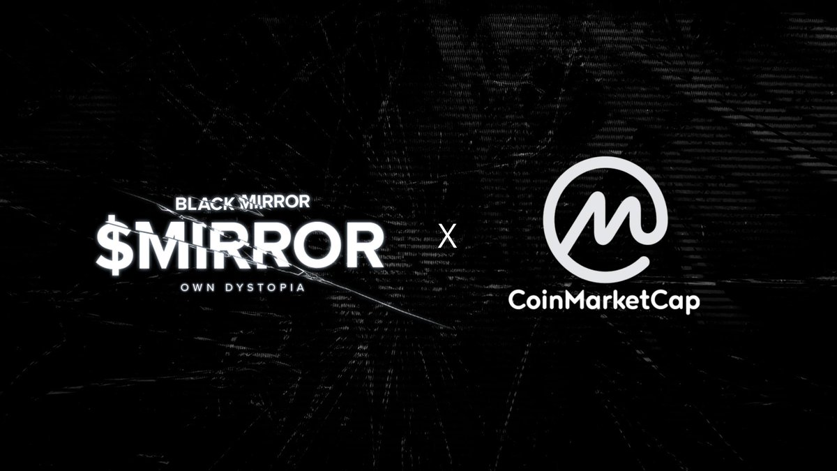 blackmirror_xp (@blackmirror_xp) on Twitter photo In the new digital order, every signal counts.
Follow $MIRROR on <a href="/CoinMarketCap/">CoinMarketCap</a>
coinmarketcap.com/community/prof…
The countdown is on. In the new digital order, every signal counts.
Follow $MIRROR on <a href="/CoinMarketCap/">CoinMarketCap</a>
coinmarketcap.com/community/prof…
The countdown is on.