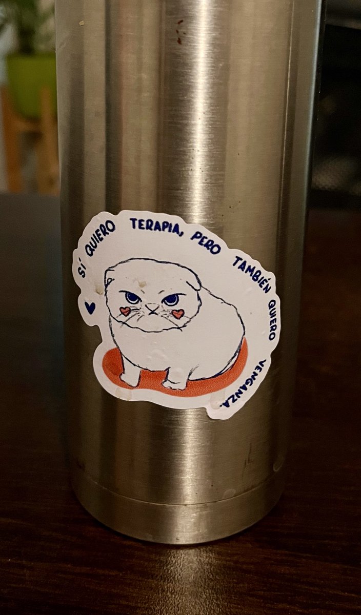 El sticker de mi psicólogo