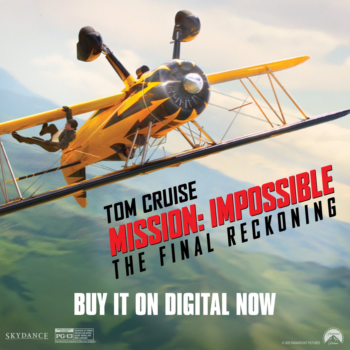 Impossibly cool giveaway time! I have 5 digital copies of Mission: Impossible - The Final Reckoning up for grabs. If you’d like to enter for a chance to win, please Repost and tell me your favorite moment from the franchise.

. #MissionImpossible  #TheFinalReckoning