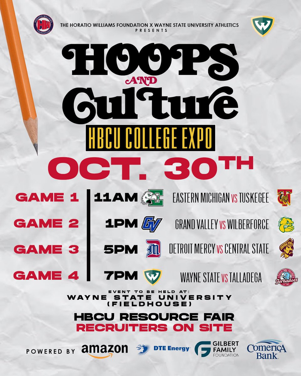 We will get ready for the season with a couple of games in the Motor City!

#DetroitsCollegeTeam ⚔️🏀

🔗 tinyurl.com/2ade7mwj