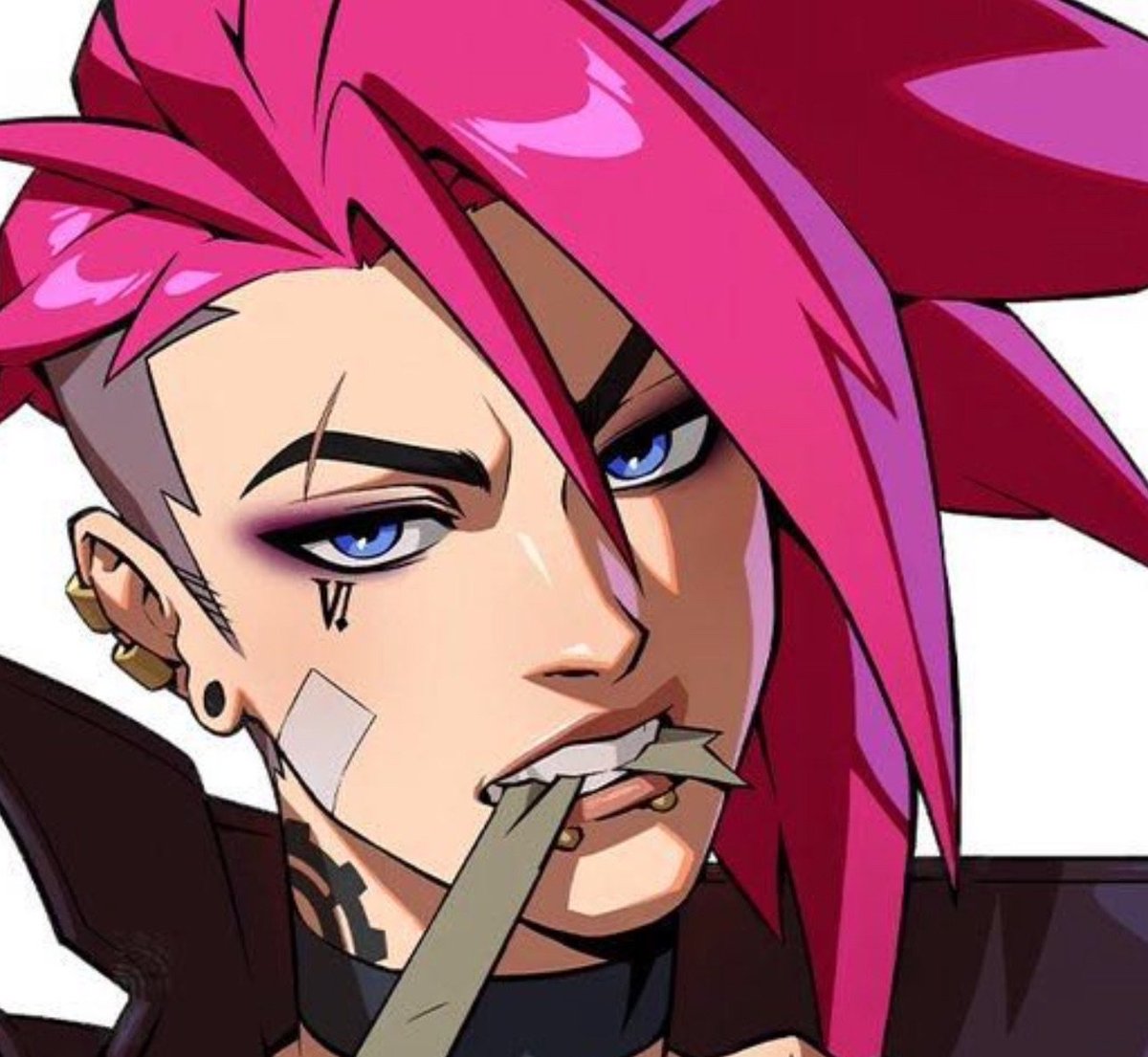 I do love how 2xko vi design played around with how many and what kind of piercings they can give her