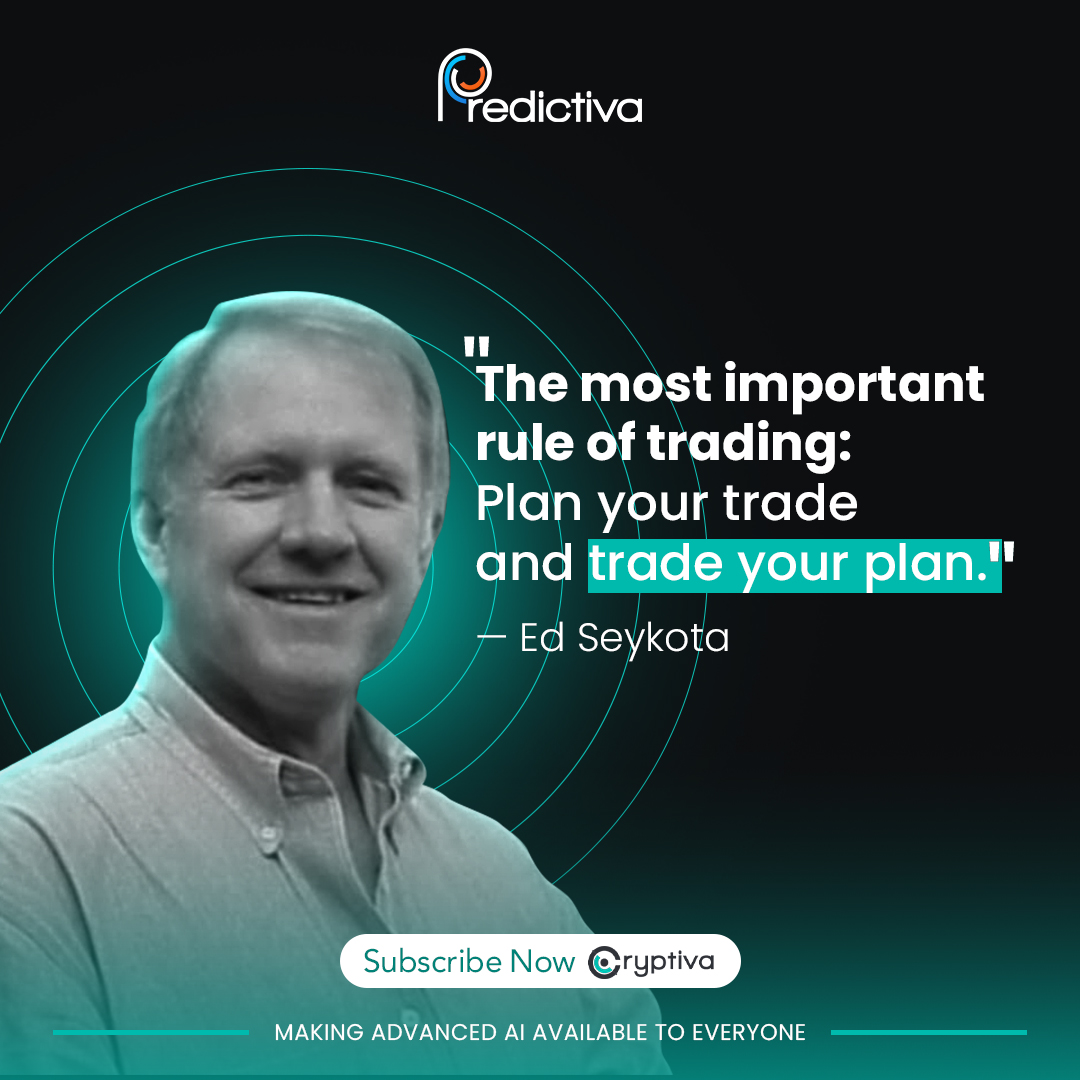 Predictivaltd's tweet image. &quot;The most important rule of trading: Plan your trade and trade your plan.&quot;
— Ed Seykota

#Predictiva