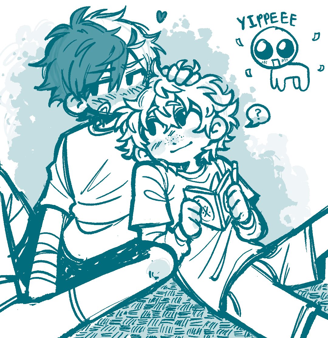 I like to think the more Sakura warms up to Nirei, the more he rllllyyy craves his touch (cuz he never got any when he was a kid eueuehe) so Nirei likes to indulge him by being physically close most of the time

#windbreaker #nireisaku #sakunirei