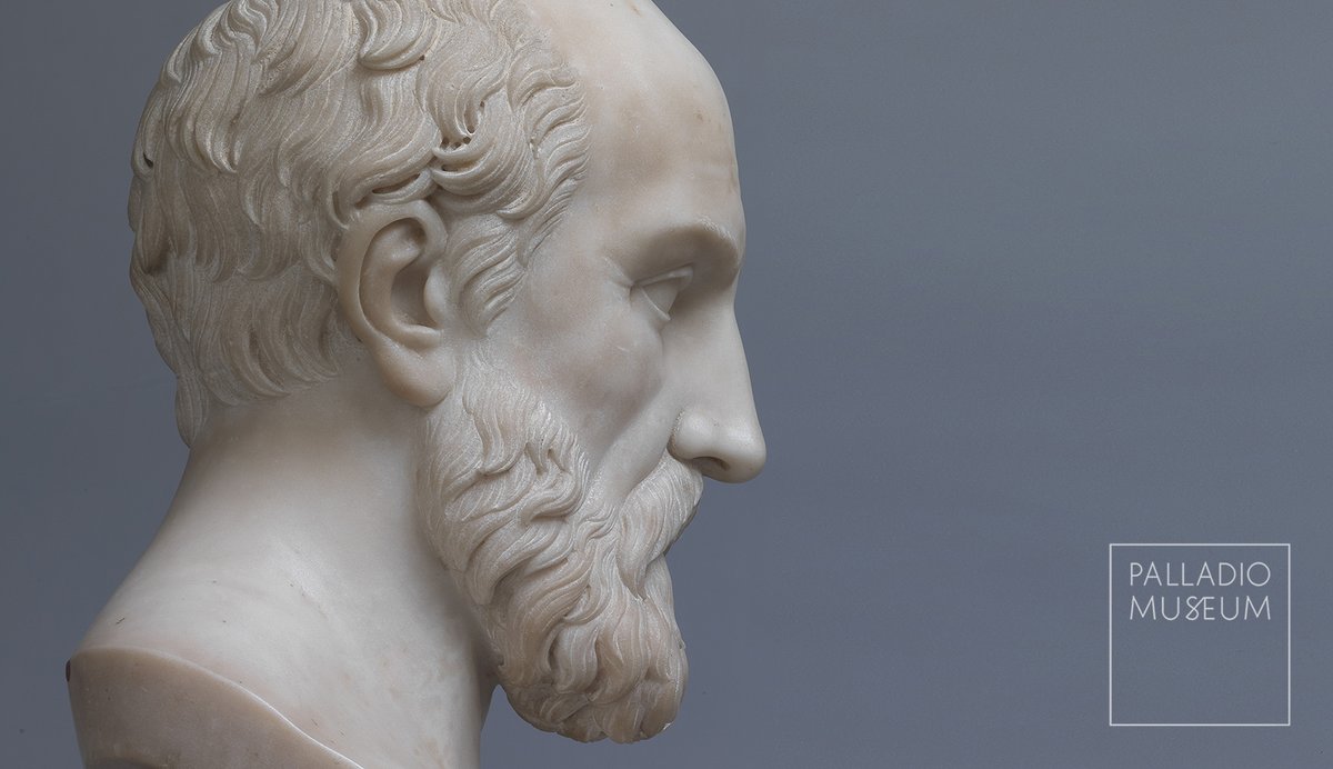 «Morì il Palladio dell’anno 1580 alli 19 Agosto d’età di 72 anni; fu sepolto nella Chiesa di S. Corona. Sopra la sua sepoltura non fu posto Epitafio alcuno, potendo bastare per Epitafio l’Opre nobilissime da lui fatte.»