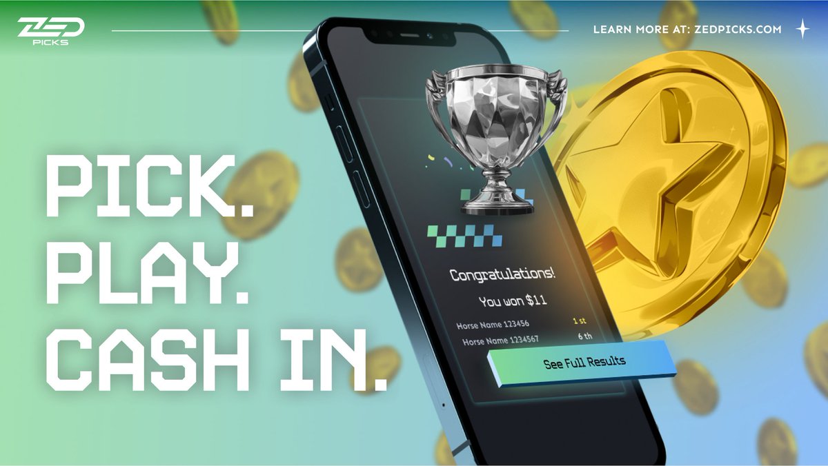 ZED CHAMPIONS (@zed_champions) on Twitter photo It’s finally here… ZCASH IS LIVE. 🔥
ZED Picks now has real rewards on tickets.
✅ Pick 2-4 horses
✅ If they all finish Top 4, you hit
✅ Winnings paid in Zcash (once verified)
No deposit required. Available in most U.S. states. iOS now, Android soon.
Use your referral code It’s finally here… ZCASH IS LIVE. 🔥
ZED Picks now has real rewards on tickets.
✅ Pick 2-4 horses
✅ If they all finish Top 4, you hit
✅ Winnings paid in Zcash (once verified)
No deposit required. Available in most U.S. states. iOS now, Android soon.
Use your referral code
