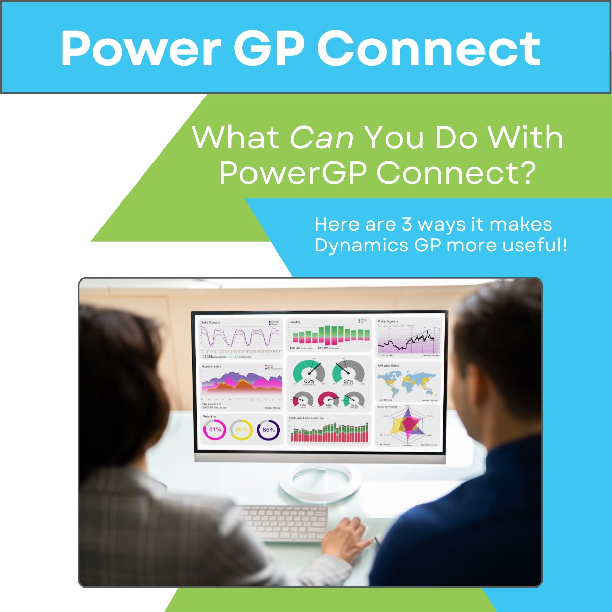 What can you do with PowerGP Connect?

✅ Live Excel dashboards
✅ Real-time Power BI
✅ Integrate with Popdock &amp; more

All from your Dynamics GP data — no code needed.

#PowerGPConnect #DynamicsGP #PowerBI