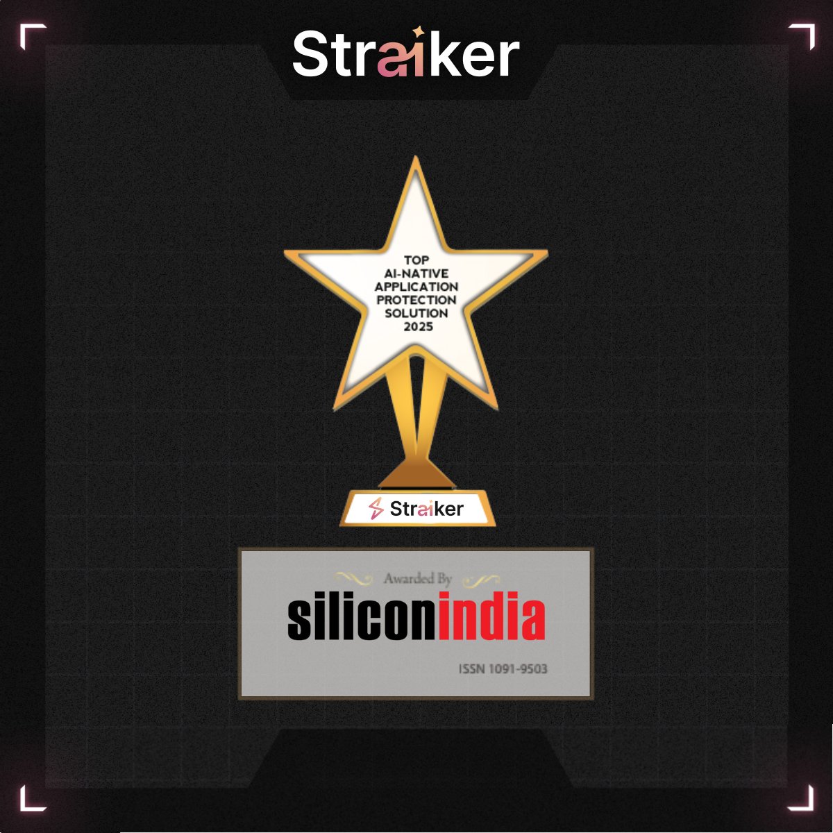 ⚡ Straiker named Top AI-Native Application Protection solution by @siliconindia ⚡

Built AI-first. Red teaming + real-time guardrails to stop autonomous chaos before it starts.

👉 na2.hubs.ly/y0QgrD0

#StopAutonomousChaos #StraikerDefendAI #StraikerAscendAI