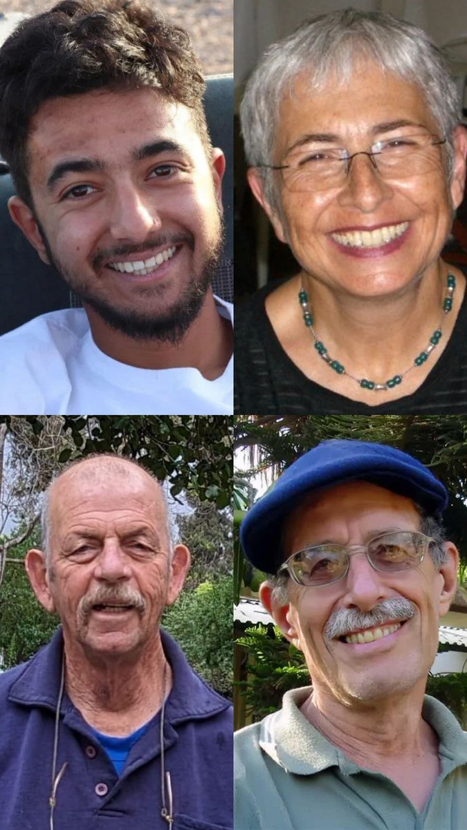 HenMazzig's tweet photo. If Hamas cared about peace, they wouldn’t have kidnapped and shot Hersh Goldberg Polin, 23, a man who believed Jerusalem belonged to everyone.

They wouldn’t have murdered Vivian Silver, 74, a peace activist who spent her life bringing Israelis and Palestinians together through projects across Israel, Gaza, and the West Bank.

They wouldn’t have kidnapped and killed Chaim Peri, 79, who volunteered with the Road to Recovery organization, driving Gazan children to Israeli hospitals.

They wouldn’t have abducted and murdered Oded Lifshitz, 84, a progressive journalist who dedicated his life to peace and also helped transport sick Palestinians to Israeli hospitals.

Hamas never wanted peace. If they did, they wouldn’t have targeted the Israelis who believed most in coexistence.