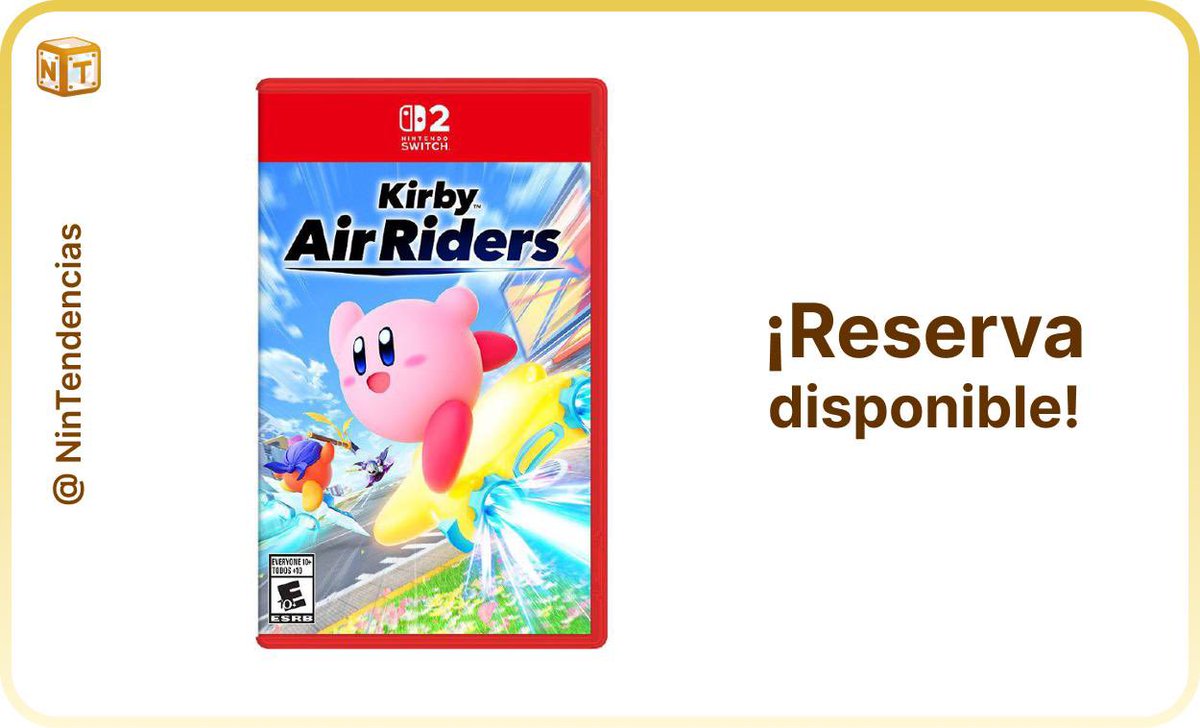 Kirby Air Riders confirma su precio en digital y ya se puede reservar en la eShop. Llegará el 20 de noviembre

✅ Ahora: 69,99€

➡️ s.tranck.ovh/UBMREKG-
