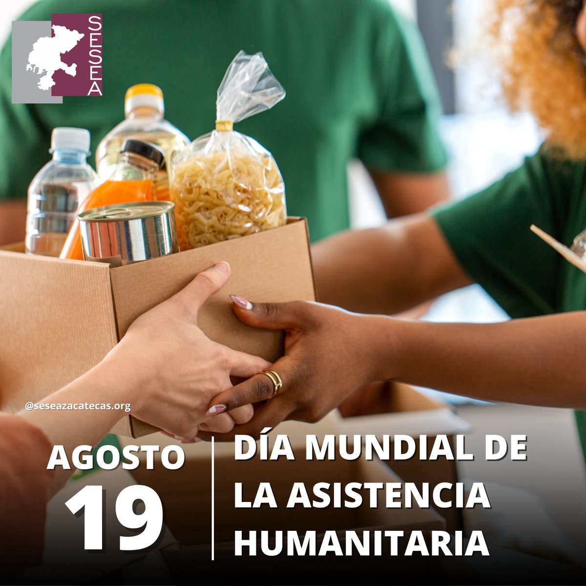 #Efemérides
📅El 19 de agosto conmemoramos el Día Mundial de la Asistencia Humanitaria, un momento para honrar a quienes intervienen en las crisis para ayudar a los demás y apoyar a los millones de personas cuyas vidas penden de un hilo.