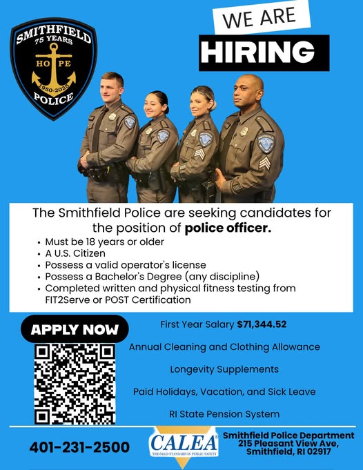 Smithfield PD tweet media