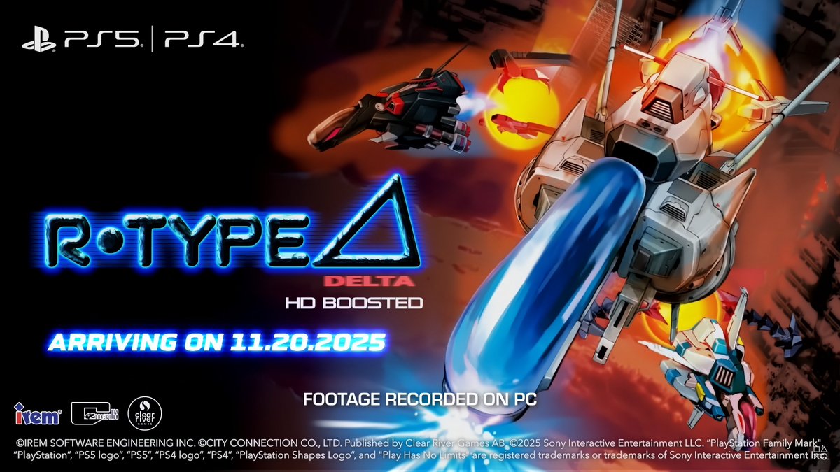 DJone01's tweet image. R-Type Delta: HD Boosted Will Be Playable At Gamescom This Month.

Read the article on the quoted post.

#TimeExtension #RTypeDeltaHDBoosted #Gamescom