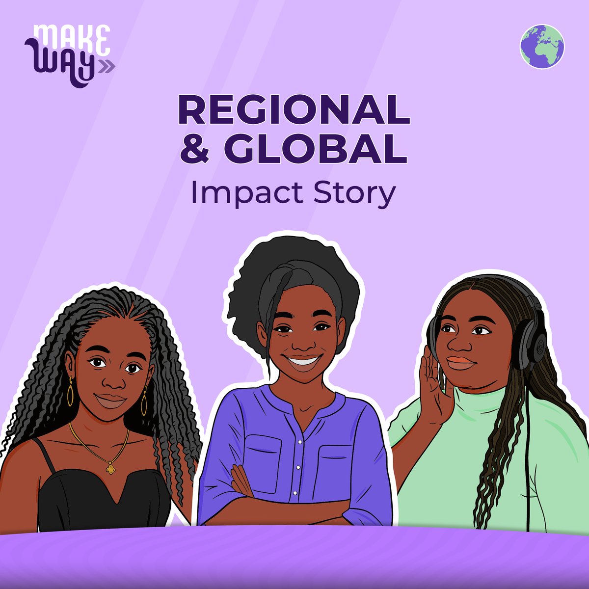 We’re back with #SeeMe impact 

Feat. Bertha Chulu, Elizabeth Warindi &amp; Vilda Atieno, youth leaders changing how SRHR is shaped. From policy to podcasts, they’re proving youth deserve more than a seat in the room; they deserve a voice👉 make-way.org/interviews/ber…
#MakeWay #SRHR
