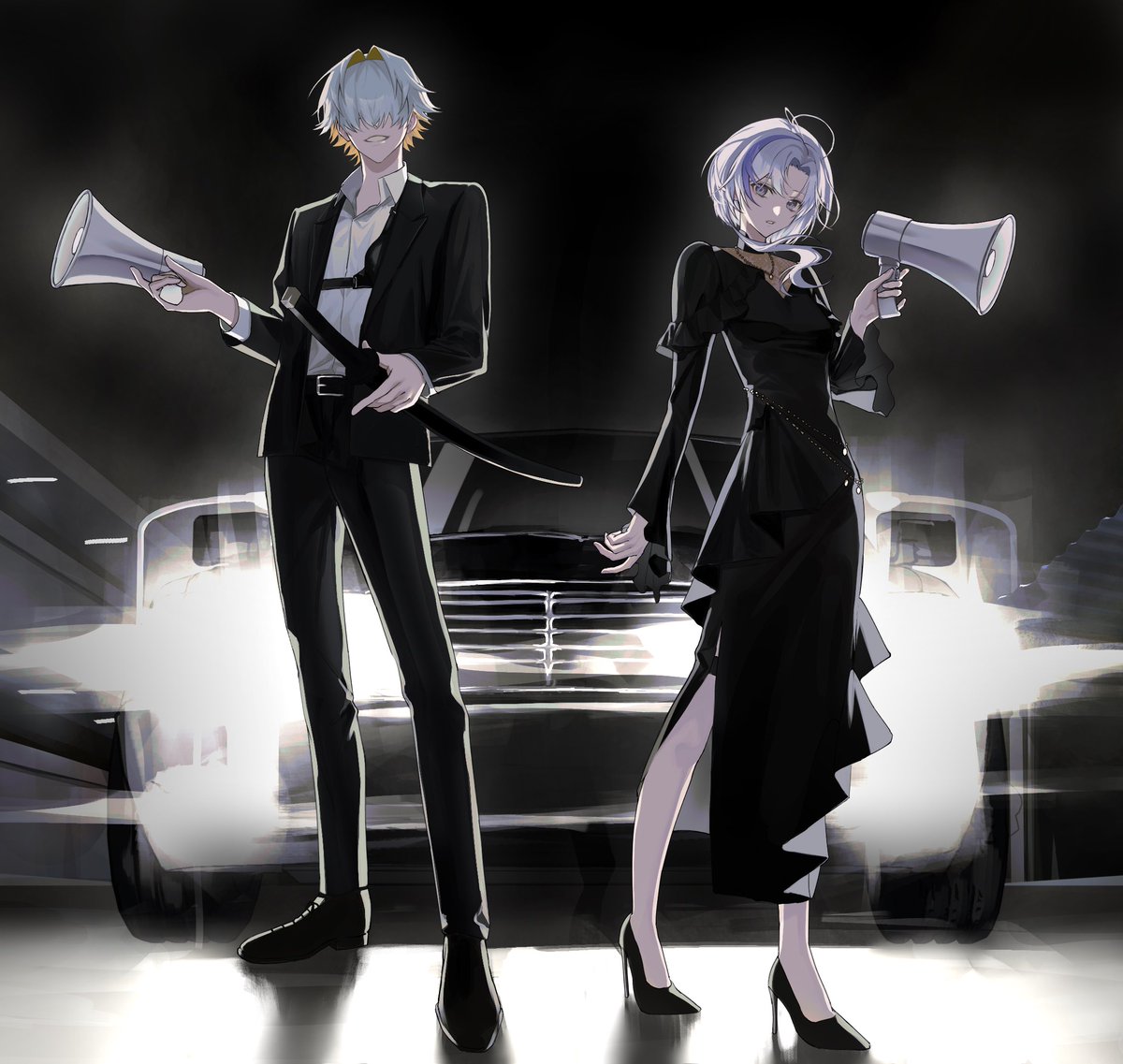 埃穆亞oumua様×Dacapo様 W●RK coverにて、イラストを担当させていただきました！🔭🐤