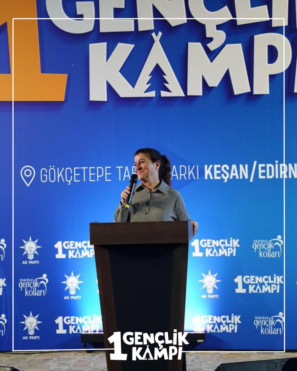 Nevzat Yüce (@nevzatyucetr) on Twitter photo #1GençlikKampı’nda coşkumuz yine zirvedeydi!
AK Parti İstanbul Milletvekilimiz, Önceki Dönem İçişleri Bakanımız Sn. <a href="/suleymansoylu/">Süleyman Soylu</a>,
AK Parti Edirne Milletvekilimiz Sn. <a href="/fatmaaksal/">Dr. Fatma Aksal</a> ve
Gençlik Kolları Genel Başkan Yardımcımız Sn. <a href="/tkutluay64/">Tolunay Kutluay</a> kampımızda genç arkadaşlarımızla #1GençlikKampı’nda coşkumuz yine zirvedeydi!
AK Parti İstanbul Milletvekilimiz, Önceki Dönem İçişleri Bakanımız Sn. <a href="/suleymansoylu/">Süleyman Soylu</a>,
AK Parti Edirne Milletvekilimiz Sn. <a href="/fatmaaksal/">Dr. Fatma Aksal</a> ve
Gençlik Kolları Genel Başkan Yardımcımız Sn. <a href="/tkutluay64/">Tolunay Kutluay</a> kampımızda genç arkadaşlarımızla
