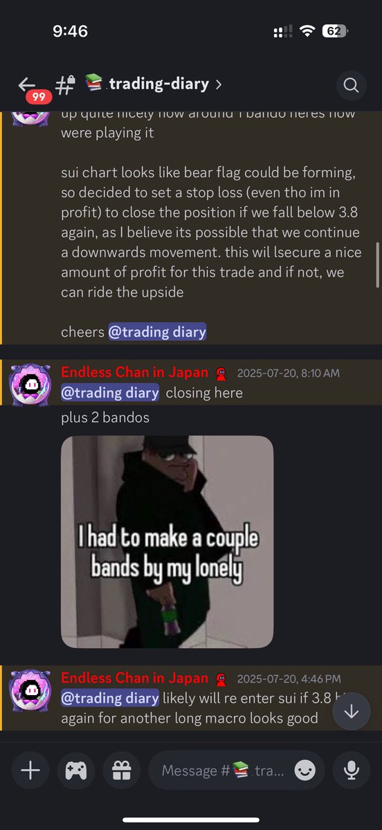 endless_poor's tweet image. Just so yall know I still trade pretty often, I’ve won my last 10+ trades in a row and I post them all in @FoundersSOL and will continue to do so forever 

I am one of the few in it for the long haul, and the prices have never been cheaper if your looking to join an active group