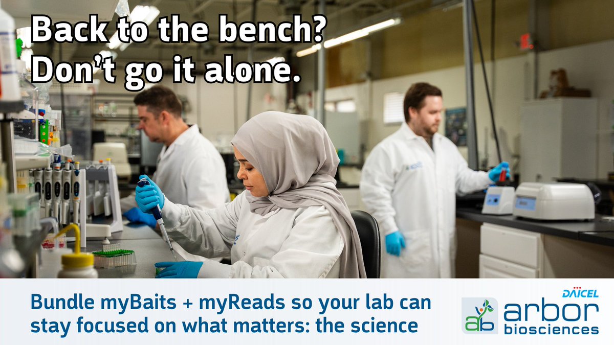 ArborBio's tweet photo. Prep work piling up fast?
We’ll take it from here.
Bundle with @ArborBio—hybridization capture, library prep, sequencing—so your lab can breathe easier. See how ➡️https://t.co/GXXDC89D8H
#Genomics #NGS #HybridizationCapture #LibraryPrep #Sequencing #LifeSciences https://t.co/ADsNCaXB0P