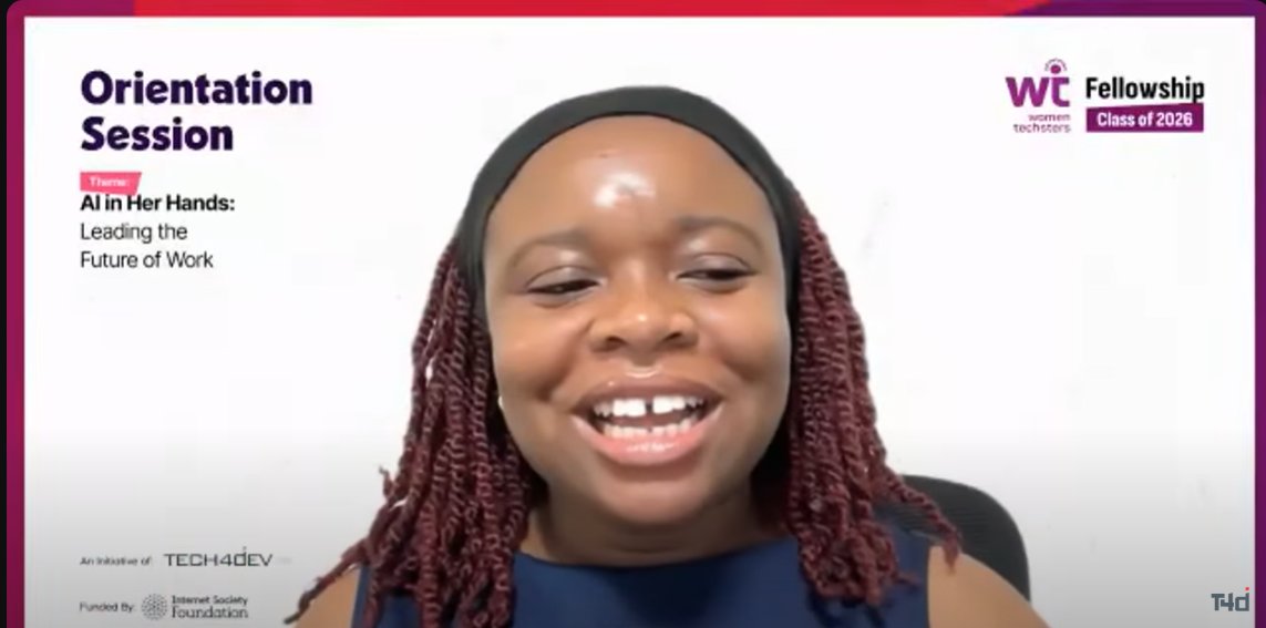 oluronkis's tweet photo. #Day2🔥🔥💪 I am super ready to dive in, embrace the learning process, and tackle the exciting projects that await me. @Tech4DevHQ The challenges, the inevitable "extras", and the exhilarating breakthroughs that come from hard work and dedication #WTFC26 #AIForHer #Tech4Dev #Day2 https://t.co/GIyVTkgDut