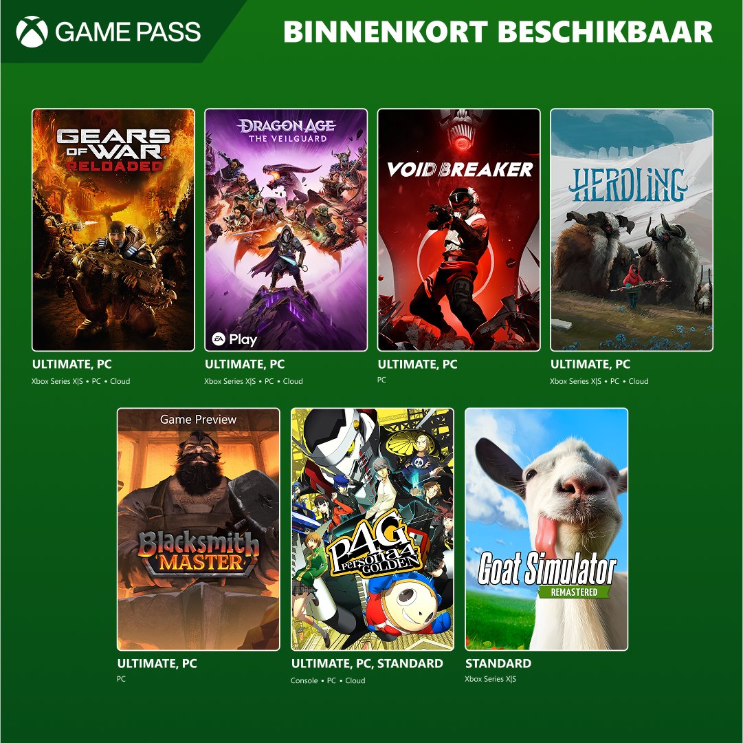 zoek dekking. 

en daarmee bedoelen we: maak je klaar om deze spellen te spelen