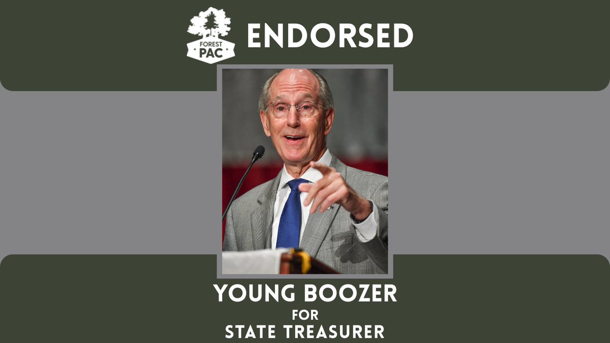 AFA is proud to announce its endorsement of Young Boozer for State Treasurer.
The Primary Election will be held on Tuesday, May 19, 2026.