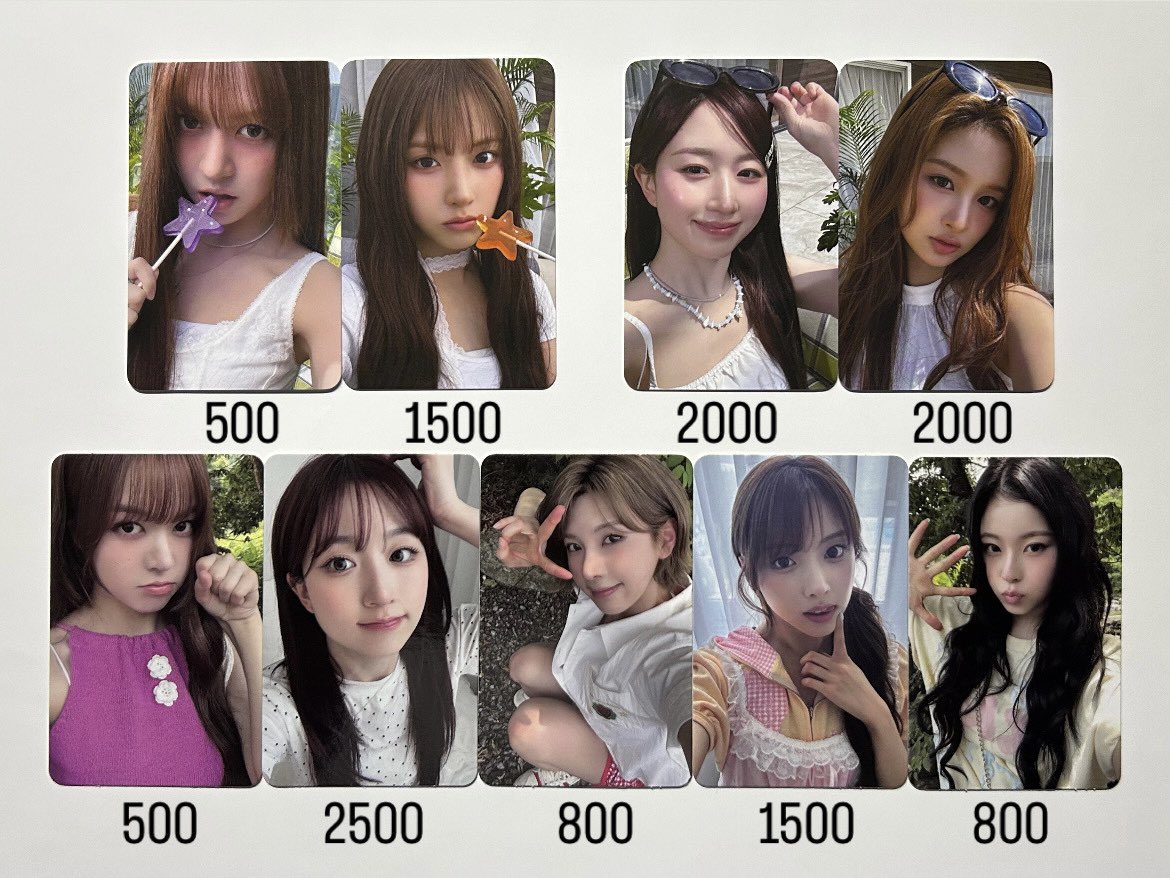 kworld_x's tweet photo. 📢#NMIXX #엔믹스 

1ST FAN MEETING
NSWER VACATION

MD4万ウォン特典トレカ
夜公演 特典トレカ

・PayPay/メルペイ/銀行振込◎
・普通郵便(+85円)

購入希望はDMからお願いします✉️

#NMIXX交換 #NMIXX買取 https://t.co/N3wSlrflqq