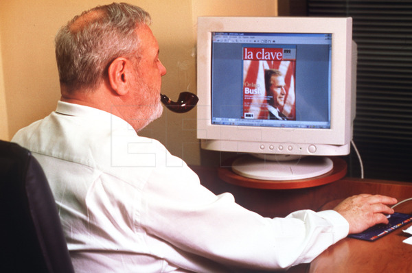 85 aniversario del nacimiento de José Luis Balbín, periodista español conocido principalmente por ser el creador y presentador del programa de debate 'La Clave', emitido en TVE y luego en Antena 3. Falleció en 2022. #EFEfototeca