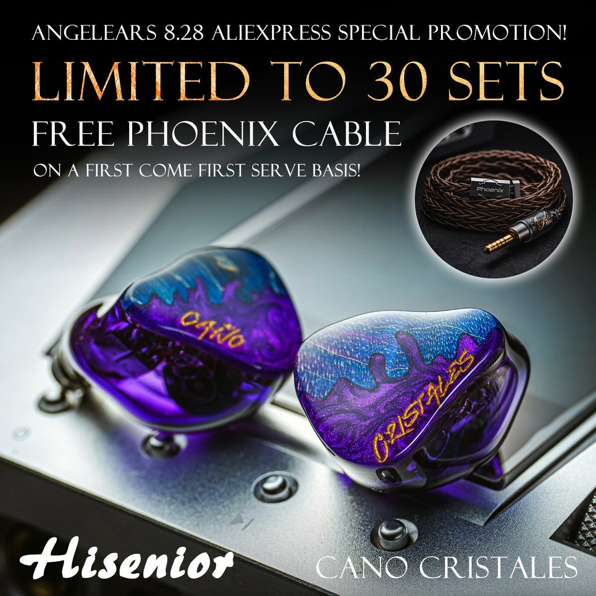 しゅけガジェ (@shukegadget) on Twitter photo <PR>
AliExpress S級セール 新学期応援セール✨
Angelears Audio Store
先着でギフト(Angelears Phoenix)あり‼
Hisenior Cano Cristales
最終価格:¥46,163
・オリジナルコード($55 OFF): SYUKEJP55 or IFP0PKFJ or IFPFCTC0
・コイン割アリ($3.67 OFF) 
※スマホのコイン割ページから <PR>
AliExpress S級セール 新学期応援セール✨
Angelears Audio Store
先着でギフト(Angelears Phoenix)あり‼
Hisenior Cano Cristales
最終価格:¥46,163
・オリジナルコード($55 OFF): SYUKEJP55 or IFP0PKFJ or IFPFCTC0
・コイン割アリ($3.67 OFF) 
※スマホのコイン割ページから