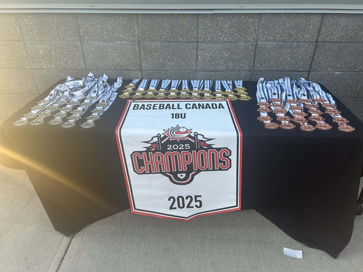 That was one great <a href="/baseballcanada/">Baseball Canada 🇨🇦⚾️</a> #NationalChampionsip in #FortMcMurray — 🥇 BC — 🥈 ON — 🥉 host team from <a href="/FMMBA/">Fort McMurray Minor Baseball</a> ⚾️ #PlayBall