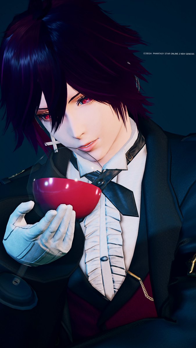 VinRouge_pso2's tweet photo. 『Vin Rouge』
#メンテの日なのでssを貼る 
#PSO2NGS_S︎S https://t.co/VDt2hcSNrh