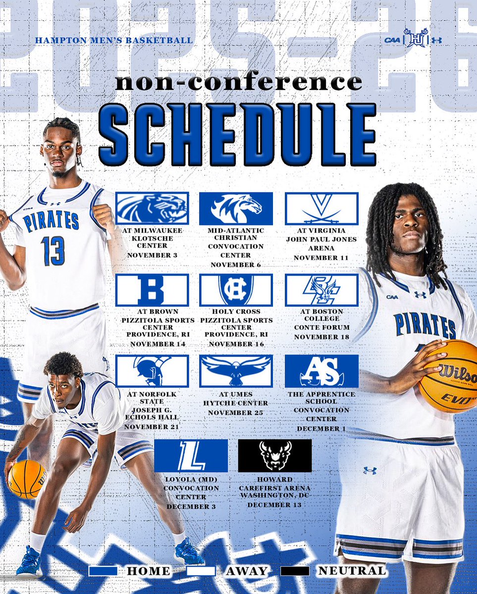 Hampton Pirates Men’s Basketball tweet media