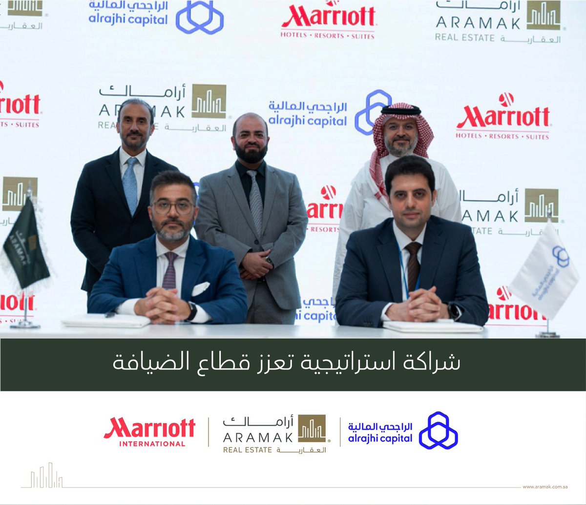 أراماك و الراجحي المالية و ماريوت

وجهة ضيافة عالمية تنبض بالحياة... قادمة إلى قلب الشمال

 صندوق "أراماك – الراجحي المالية" العقاري يوقّع اتفاقية استراتيجية مع "ماريوت الدولية" لافتتاح فندقين ضمن المرحلة الأولى من مشروع #أراماك المتكامل - حيث يلتقي السكن الفاخر، والعمل،