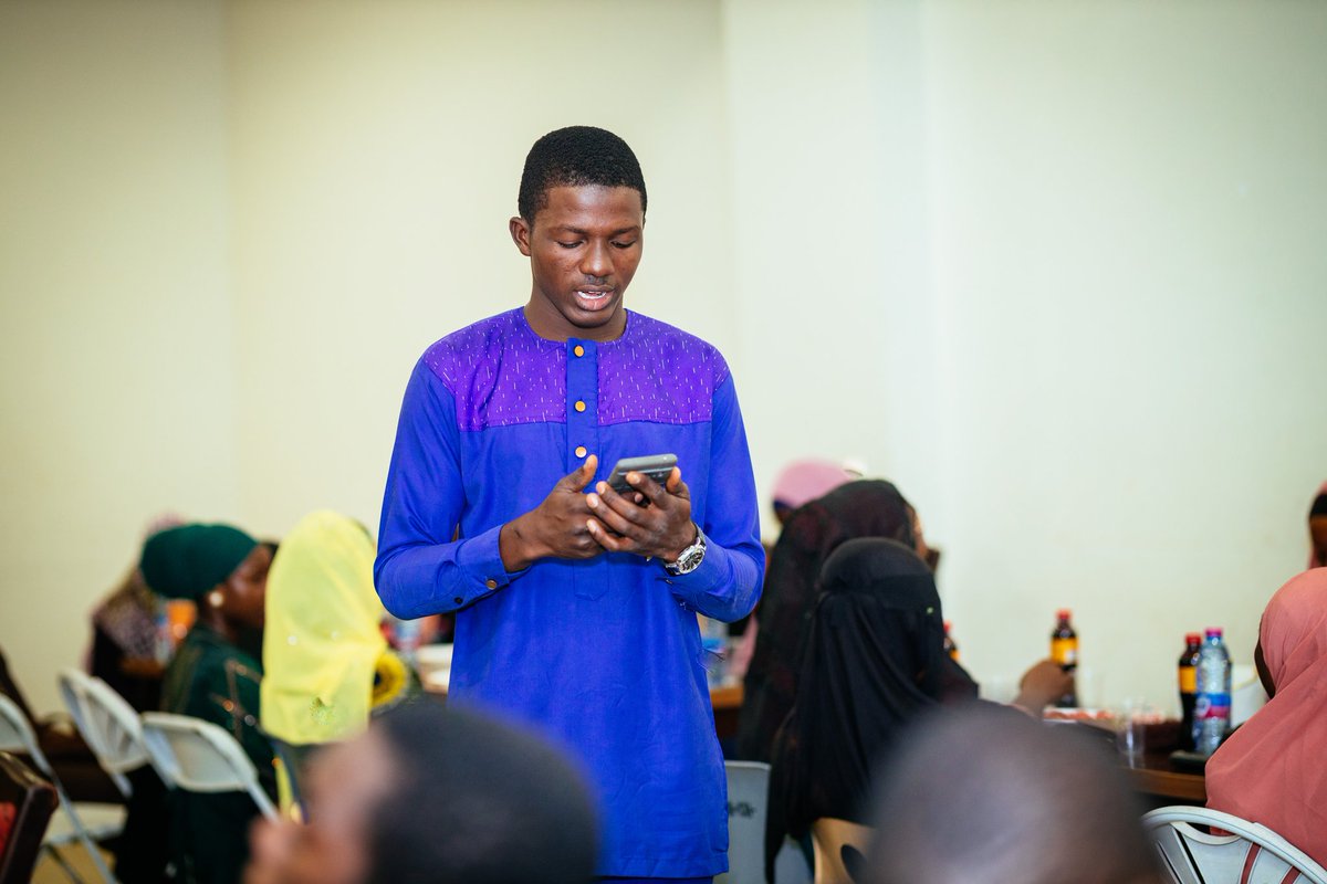 ApusigaInu60725's tweet photo. Alhamdulillah for the honor of serving as MC at Lailatul Tasleem, beautifully organized by the College of Humanities and Social Sciences Muslim Students Association (COHSSMA) and (MUBSA), KNUST. A blessed gathering of knowledge, faith, and unity. May Allah accept it from us all. https://t.co/jFXoby5nU1