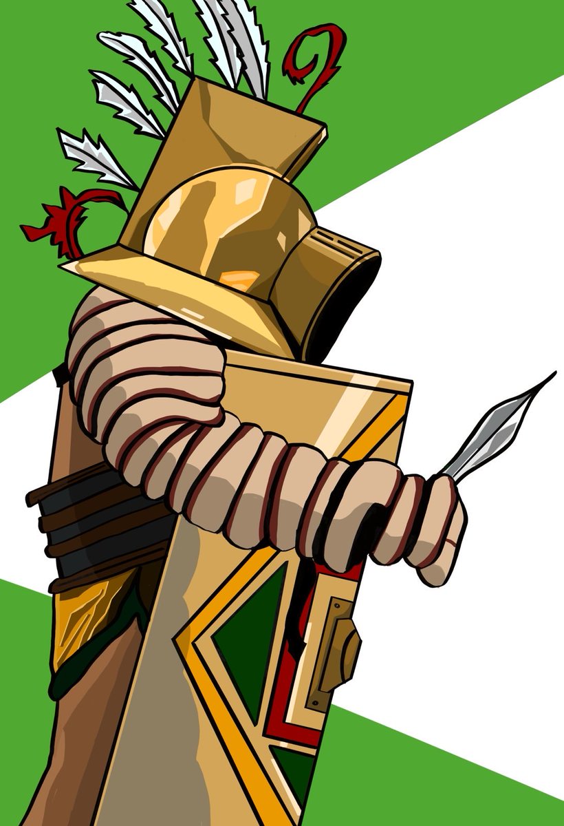 Murmillo! Contemplating what to draw next...

#illustration #procreateart