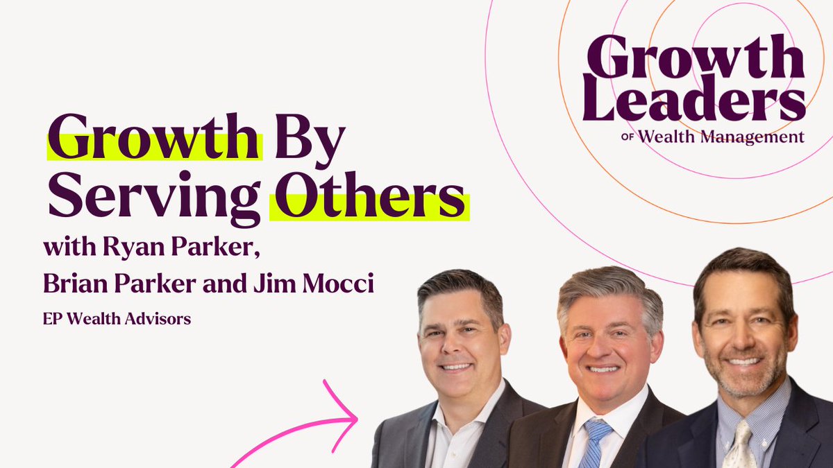 Brian Parker returns to client work at EP Wealth Advisors, with Ryan Parker as CEO &amp; Jim Mocci as Head of Marketing. Their focus on humility, curiosity, &amp; client care fosters natural growth.

Watch on YouTube → youtu.be/G1sWgS8R_gQ?si…