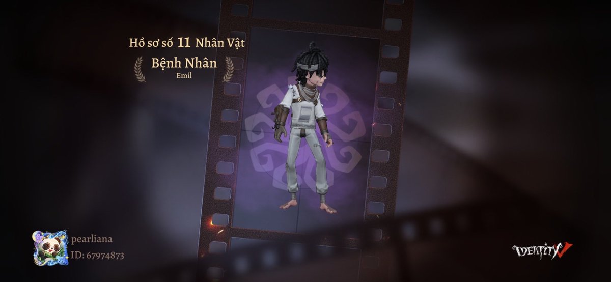 PearliestPearl's tweet photo. Tôi đang chơi Identity V. Bạn nghĩ đó là game ư? https://t.co/5BVGGAUr7l
