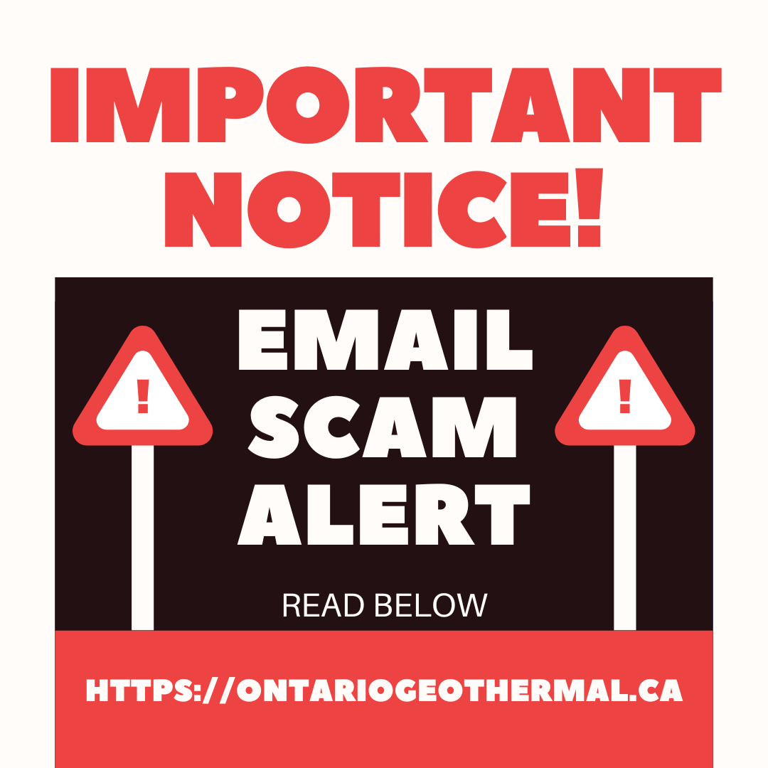 The Ontario Geothermal Association (OGA) has been made aware that our event partner, JenEvents, recently had their email account compromised. As a result, fraudulent emails may be circulating that appear to come from JenEvents or others you may recognize.

bit.ly/4oIxpic