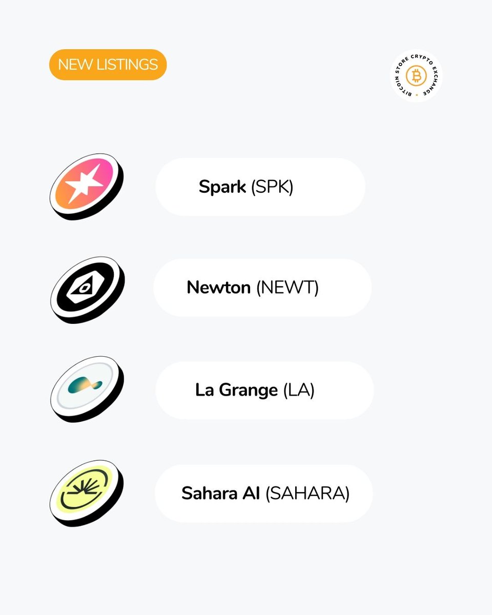 🔥 11 NEW TOKENS AVAILABLE FOR TRADING!

Check out the new offer on our website 🔗 bitstore.net or in Bitcoin Store Wallet app.

Which token will you add to your portfolio?

#bitcoinstore #cryptotrading #newtokens